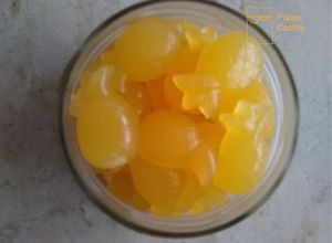 Una foto de Gomitas de naranja con aceite esencial de limón lRecetas arcoírs