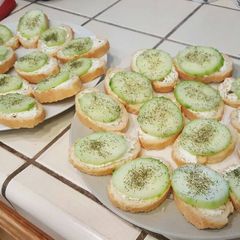 A picture of Cucumber Toasties.