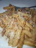 Macarrones a la Carbonara con Queso en Polvo
