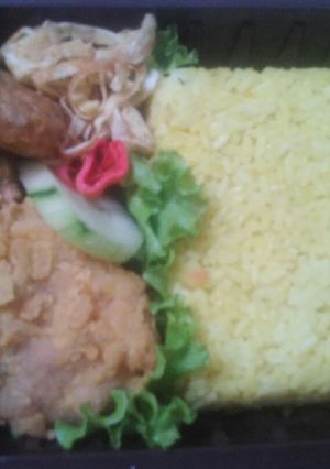 Foto resep Bento nasi kuning macig com
