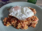 Una foto de verduras pimiento rojo