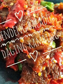 Foto resep Dendeng Balado Daging Kambing