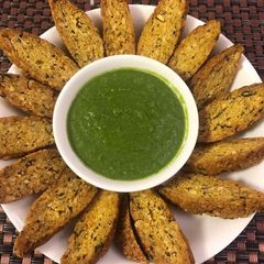 A picture of Hot and Crunchy Kalmi Vada.