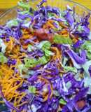 Merluza al horno con ensalada mixta