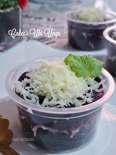 Foto resep Cake Ubi Ungu Snack MPASI