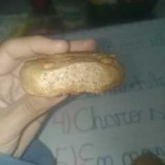 Una foto de Galletas en Sartén con poca cocoa en polvo