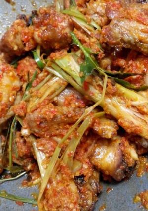 Foto resep Ayam pedas