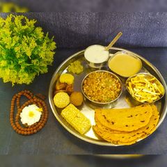 Varai rice thalipeeth / Bhagriche thalipeeth A picture of Varai rice thalipeeth / Bhagriche thalipeeth.