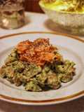 Orecchiette di farro broccoli e salmone