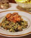 Orecchiette di farro broccoli e salmone