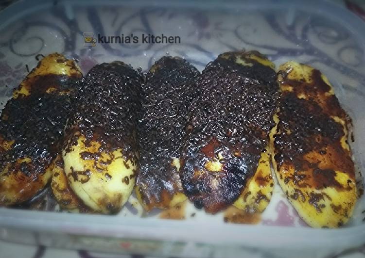 Pisang bakar teflon