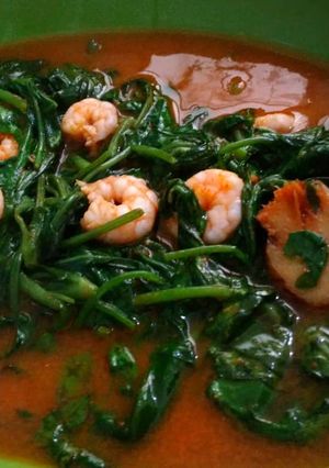 Foto resep Tumis kangkung balacan