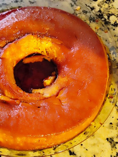 Una foto de Flan casero