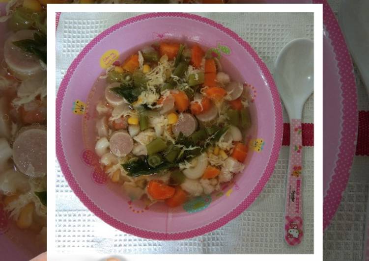 Easiest Way to Prepare Appetizing Sup ayam jagung