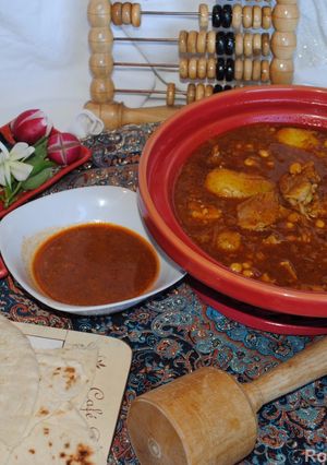 A picture of Aabgoosht (Dizi).