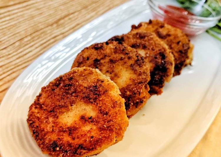 Cheesy Crunchy Cutlets