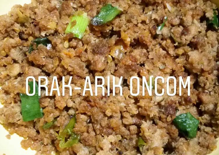 Orak-arik oncom Orak-arik oncom