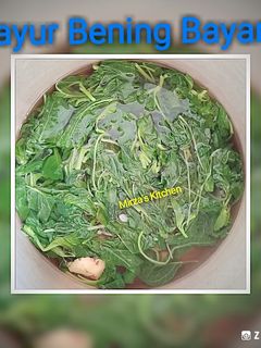 Foto resep Sayur Bening Bayam