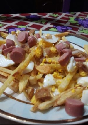 Una foto de ¡¡Salchi papas!!💫