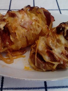 Tűzdelt újburgonya Katától recept fotója