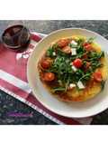 Galette De Pommes De Terre, Salade De Roquette Et Tomates