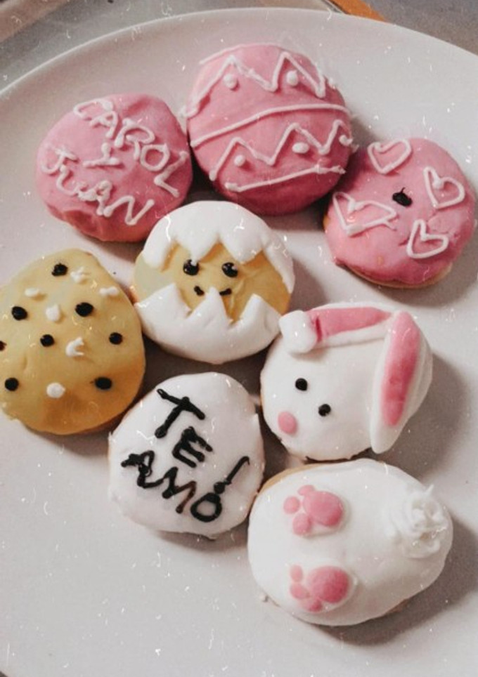Una foto de Galletas de mantequilla con fondant