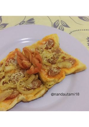 Foto resep Roti pizza