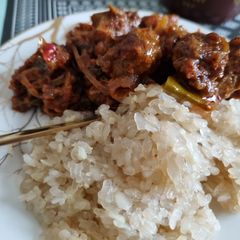 A picture of Keto lemang.