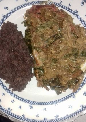 A picture of Rajas with Chicken and Cream.