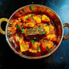 A picture of Dahiwale Aloo.