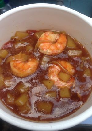 Foto resep Udang goreng saus mentega (MPASI 1y+)