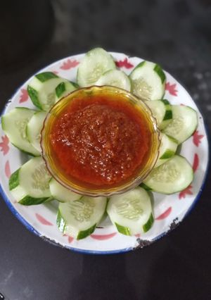 Foto resep Sambel lalapan simpel