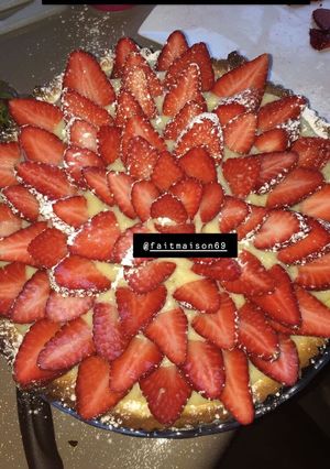 Une photo de Tarte aux fraises