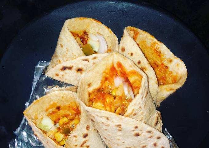 Paneer wrap