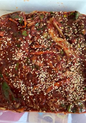 Foto resep Napa kimchi/kimchi sawi