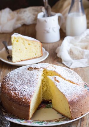 Foto di Torta margherita con mascarpone
