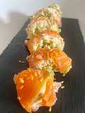 Rollo de salmón relleno