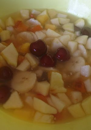 Une photo de Salade de fruits express