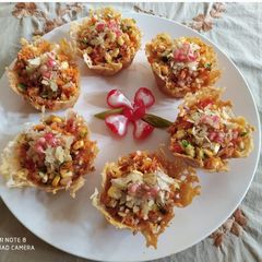 A picture of Cheese Tartlets.
