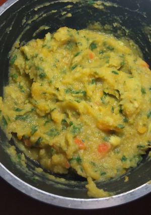 A picture of Baby food.