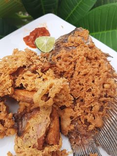 Foto resep Ayam kremes & gurame kremes