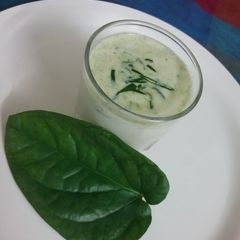 A picture of Paan thandai.