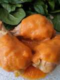 Jamoncitos de pollo con naranja