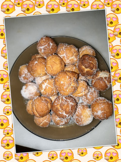 Una foto de Castagnole buñuelos italianos