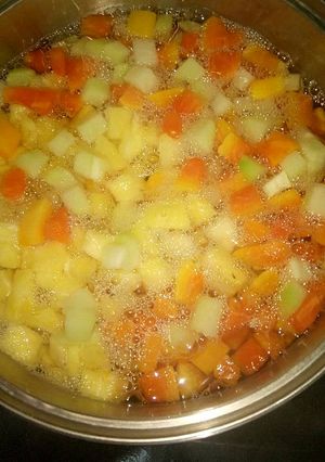 Foto resep Es buah koktail segar