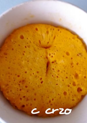 Una foto de Mug Cake de limón y avena
