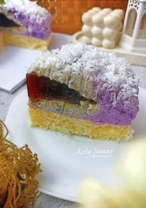 Foto resep GLEPON 'Gethuk Klepon' Mousse Cake