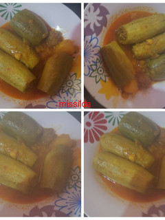 صورة لوصفة دولمة الكورجيت(القرعة) الجزائرية