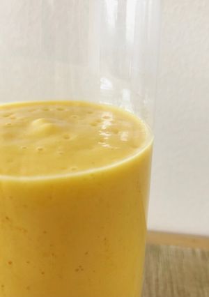 A picture of Mango Lassi.