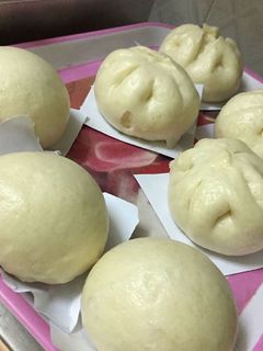 Hình của món Bánh bao nhân cade.